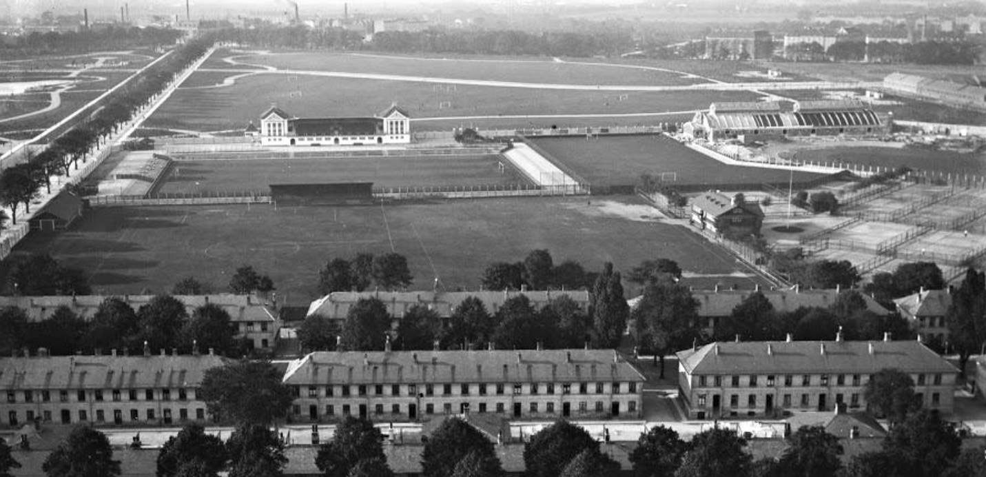 Udsigt over Københavns Idrætspark