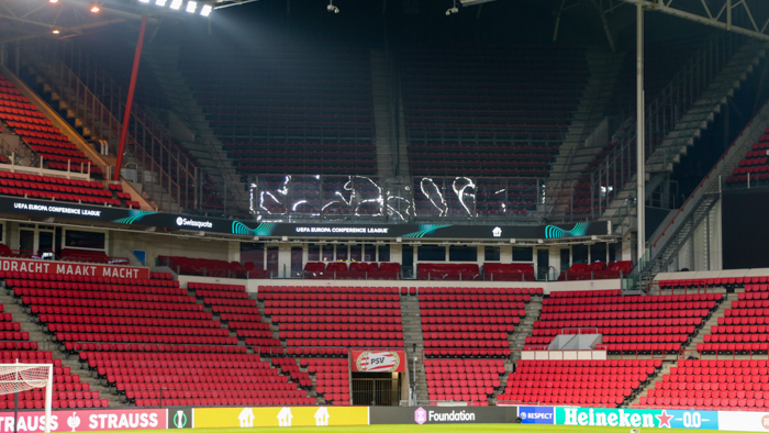 Udeafsnit på Philips Stadion