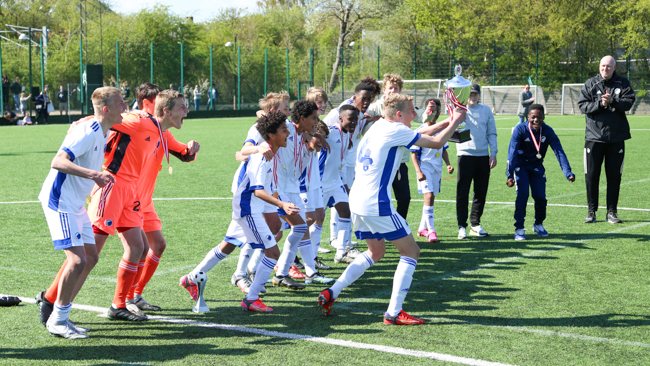 U14-pokalfinale mod Greve