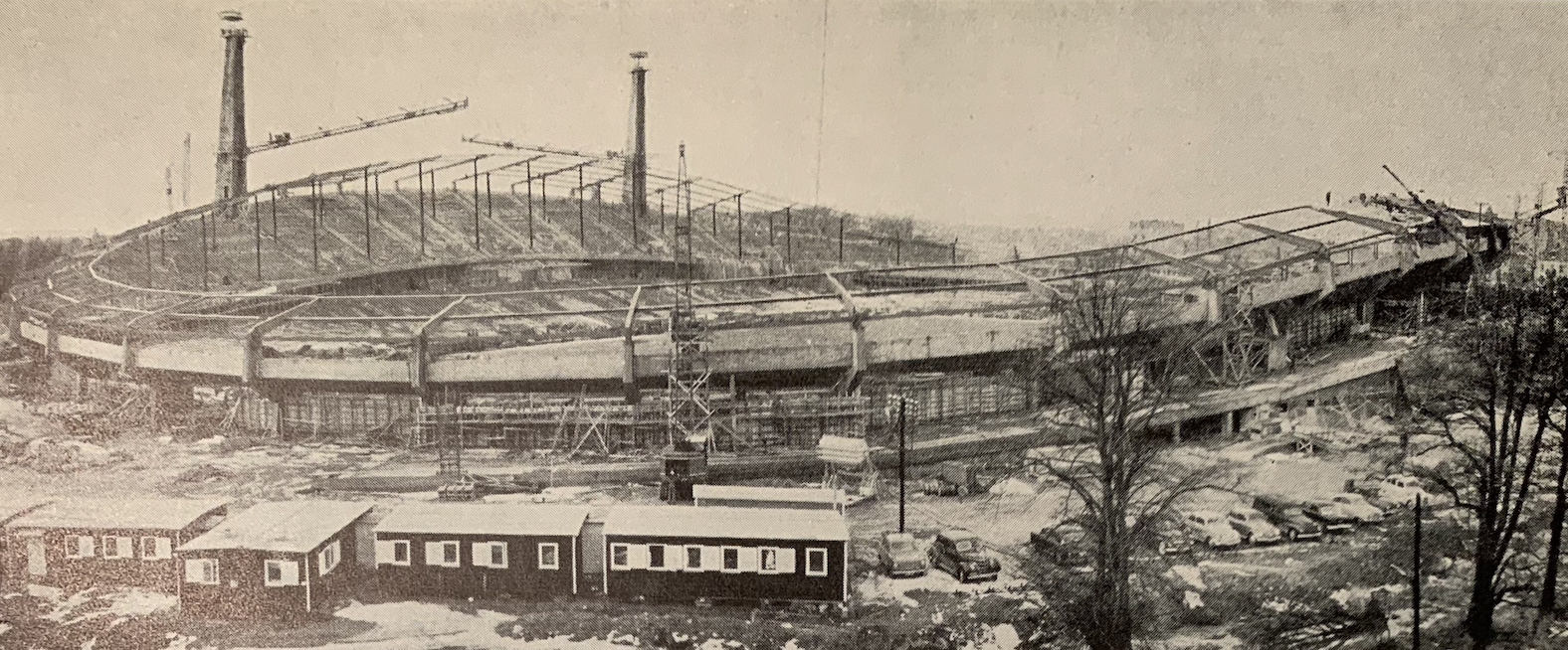 Byggeriet af Nya Ullevi