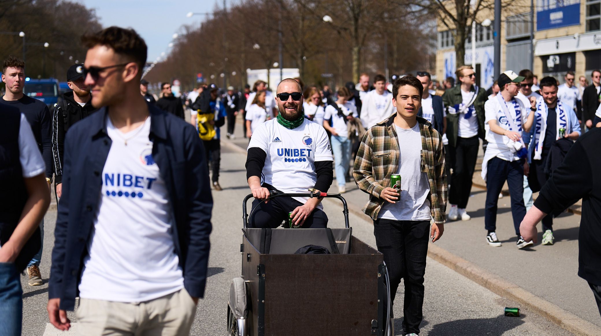 FCK fans foran Parken