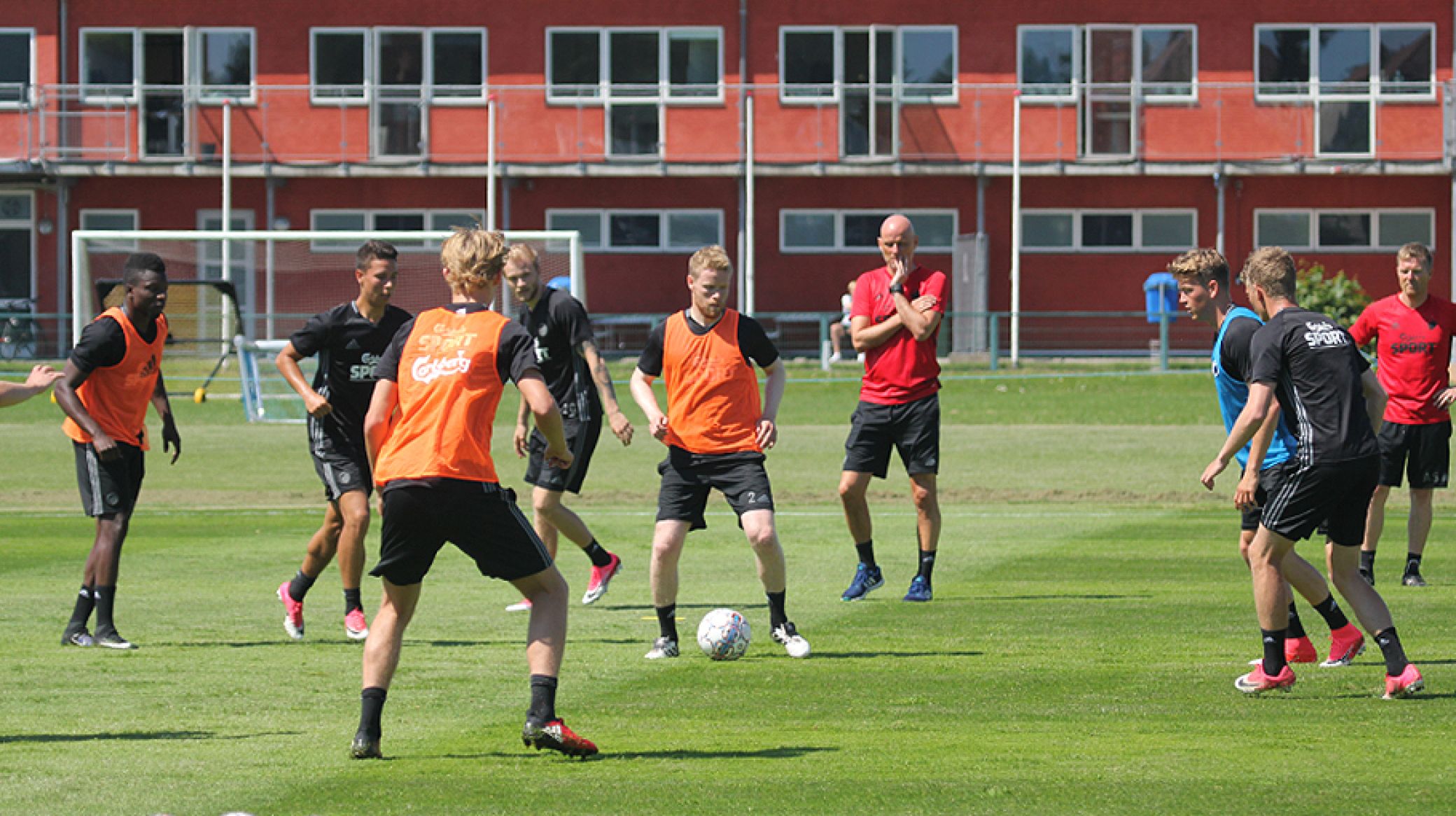 F.C. Københavns første træningsdag efter ferien