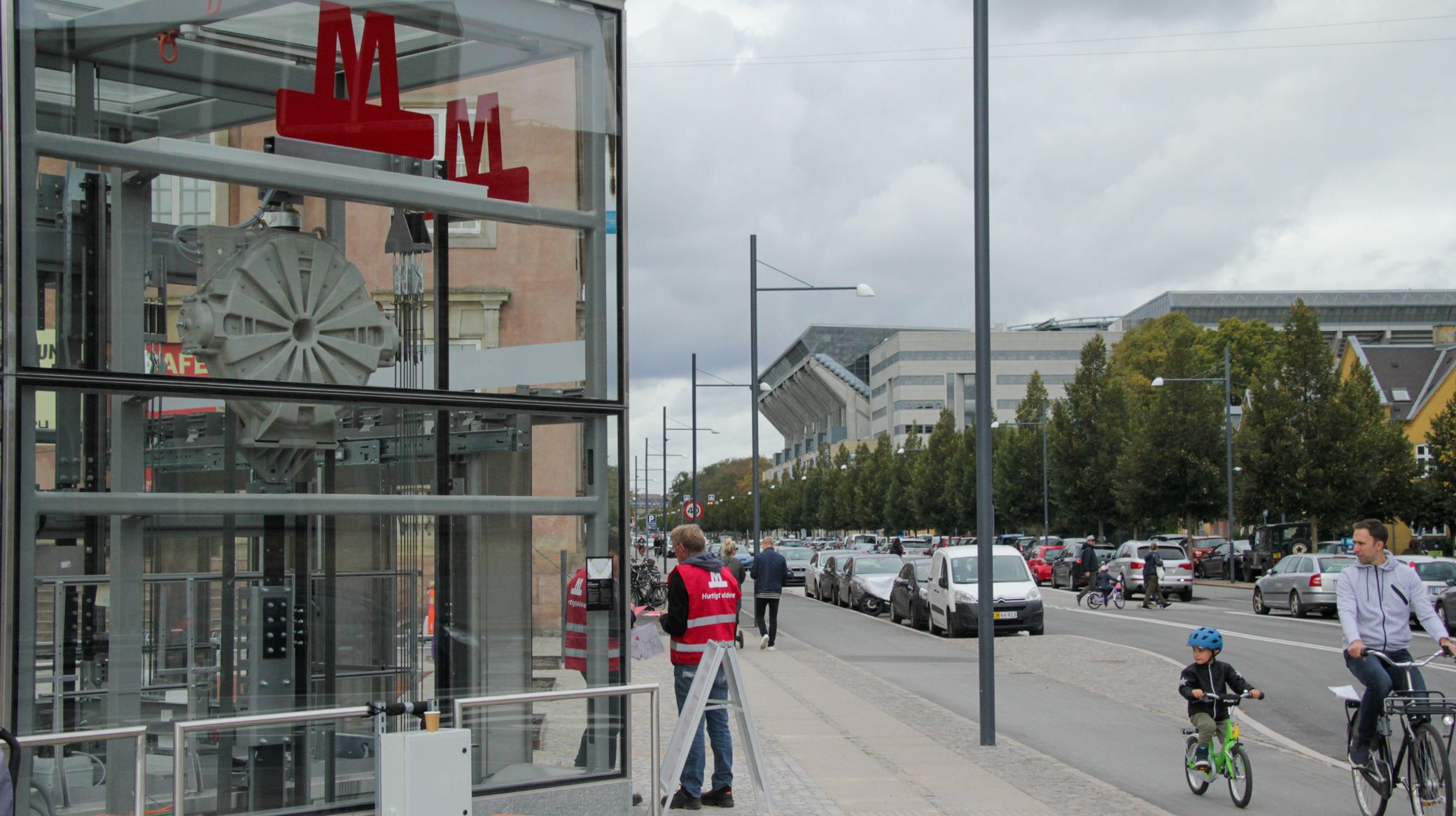 Den nye Metrostation på Trianglen