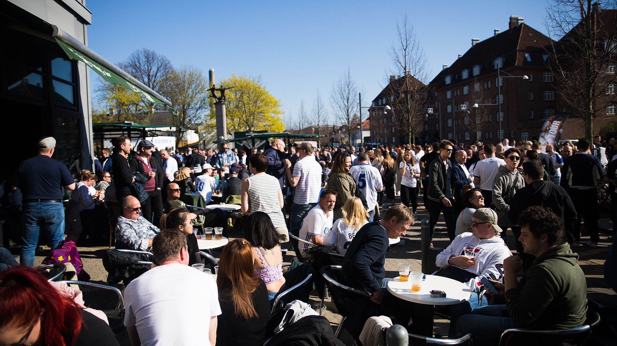 Central Park på hjørnet af B- og C-tribunen