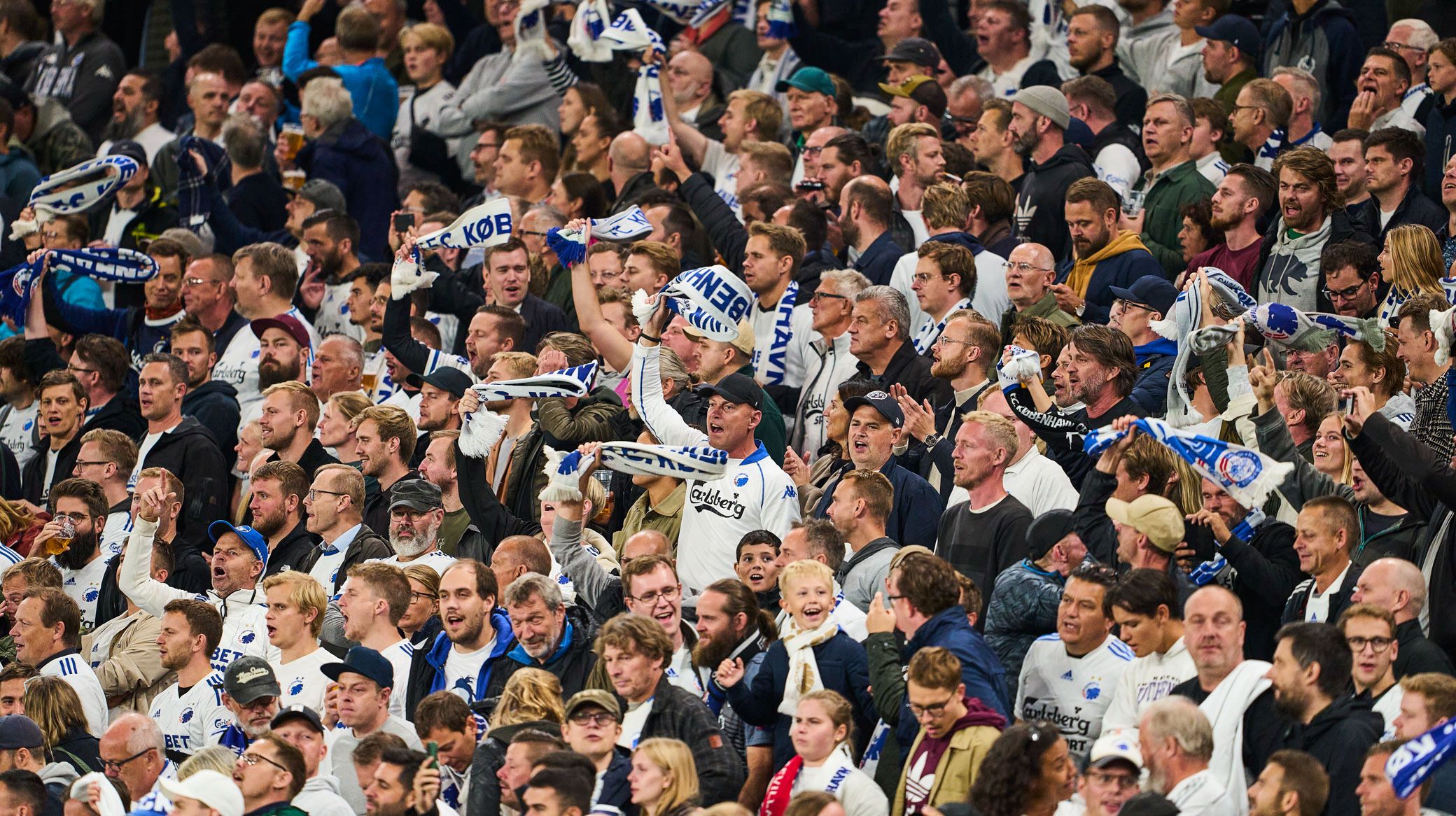 FCK-fans i Parken