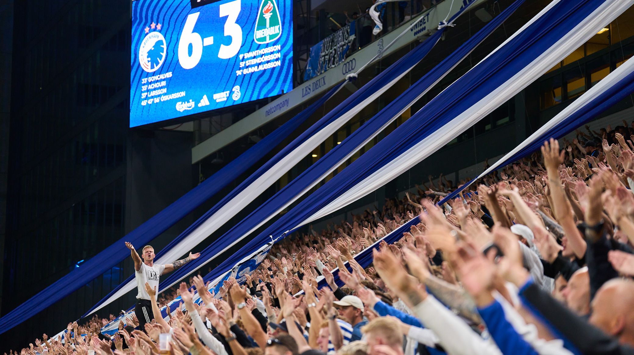 FCK-fans i Parken