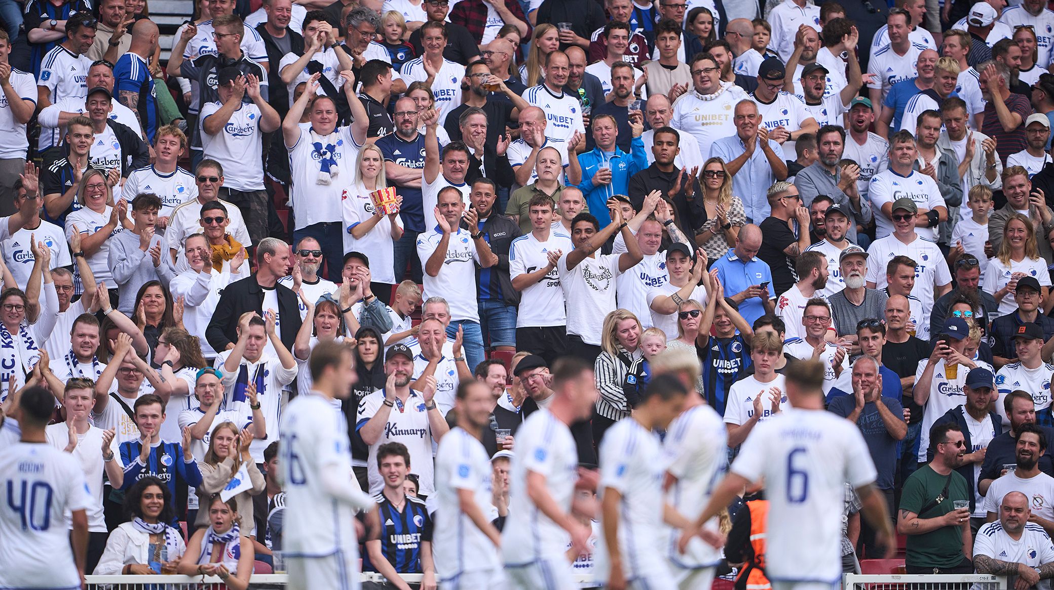 FCK-fans i Parken