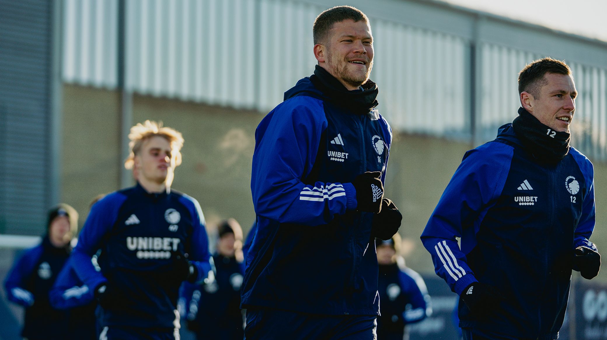 Andreas Cornelius og Lukas Lerager