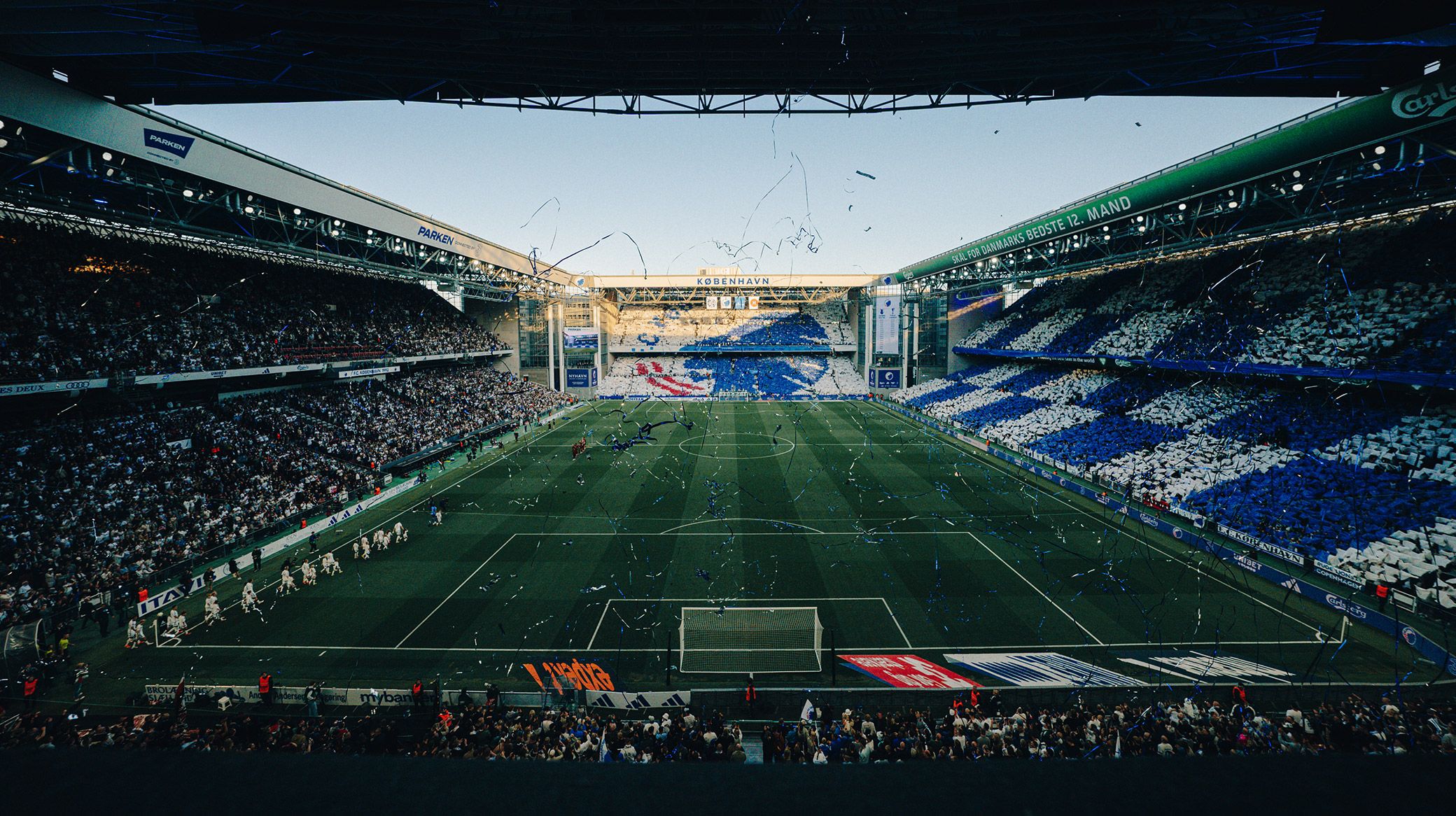 View over Parken