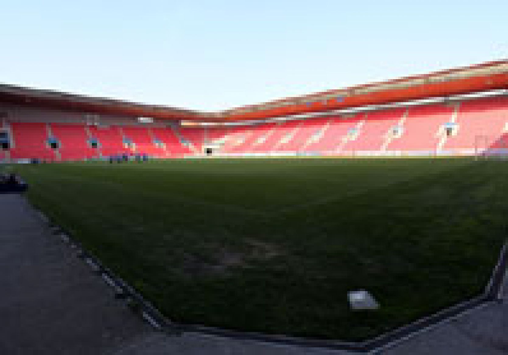 Træning på Stadion Eden