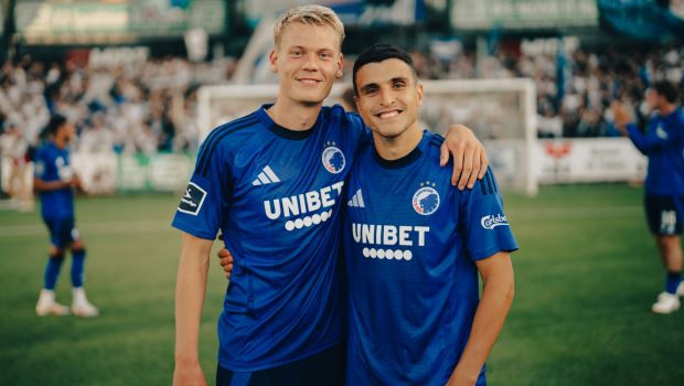 Orri Óskarsson og Mohamed Elyounoussi