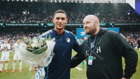 Ruben Gabrielsen bydes velkommen i Parken