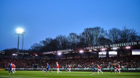 Udsigt over Vejle Stadion