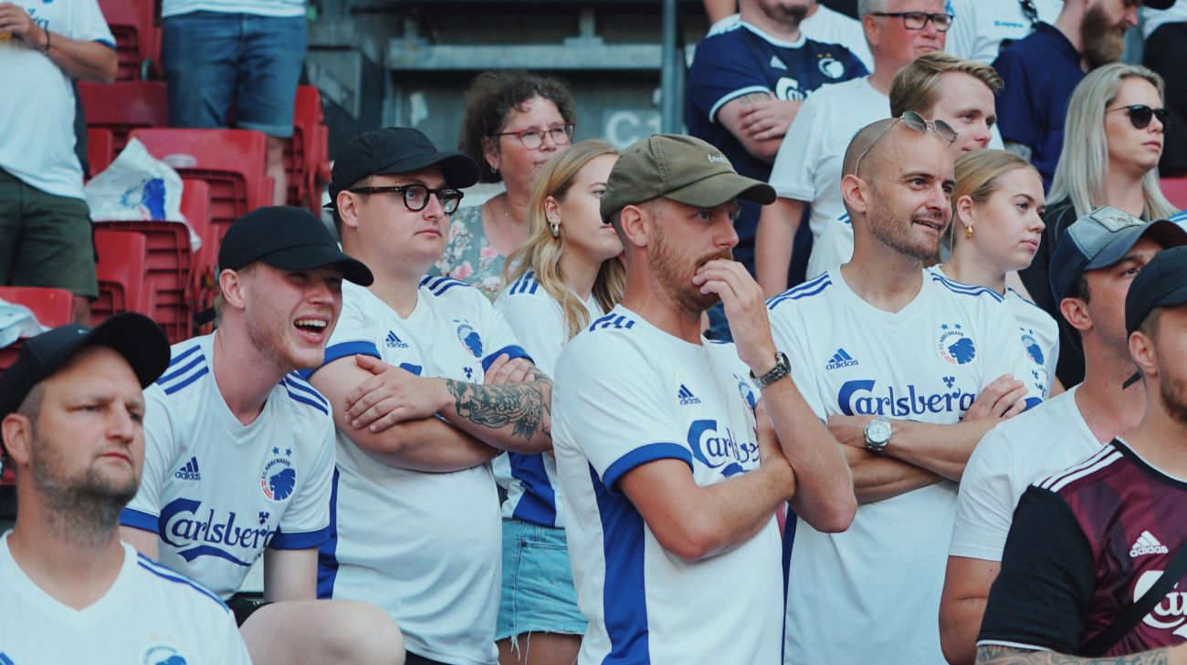 FCK-fans i Parken