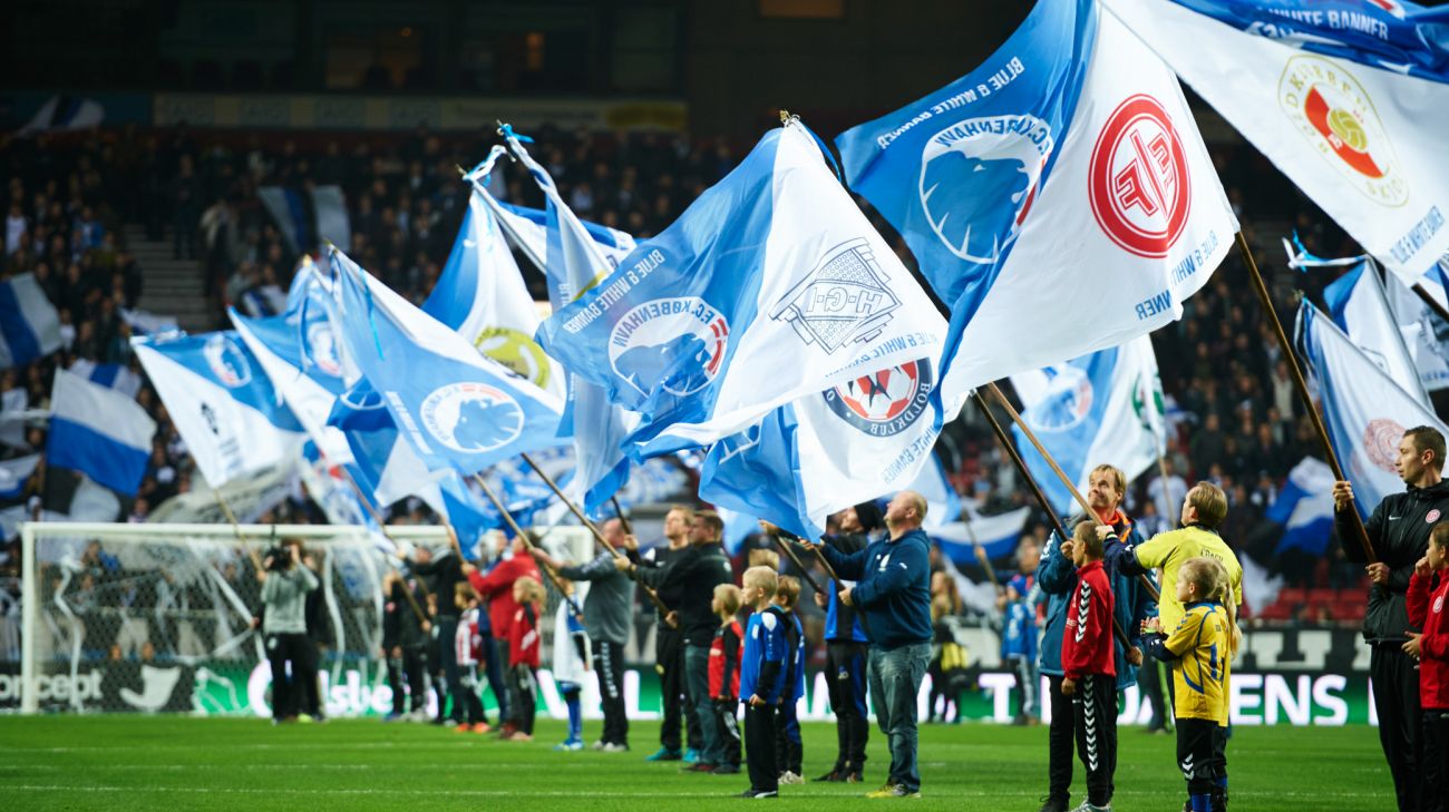 Blue and White Banner Day