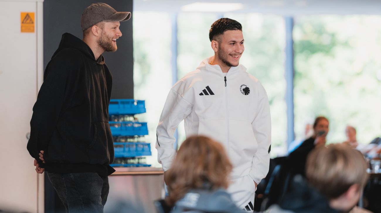 Fodboldskole for hjertebørn med F.C. København, DGI Fodbold, Rigshospitalet og Hotel Comwell Portside