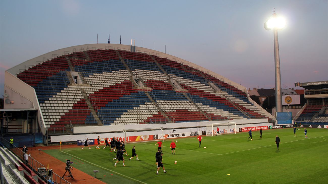 Træning på Andruv Stadion