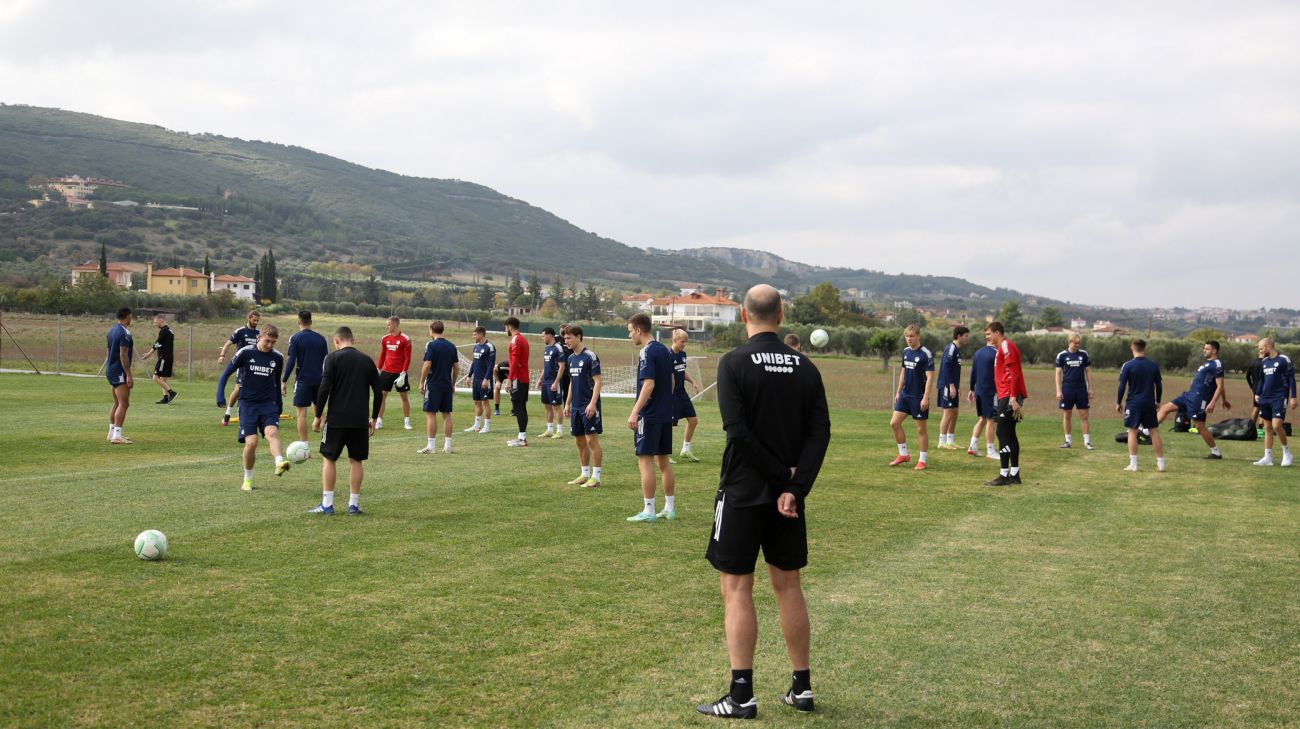 Let træning uden for Thessaloniki