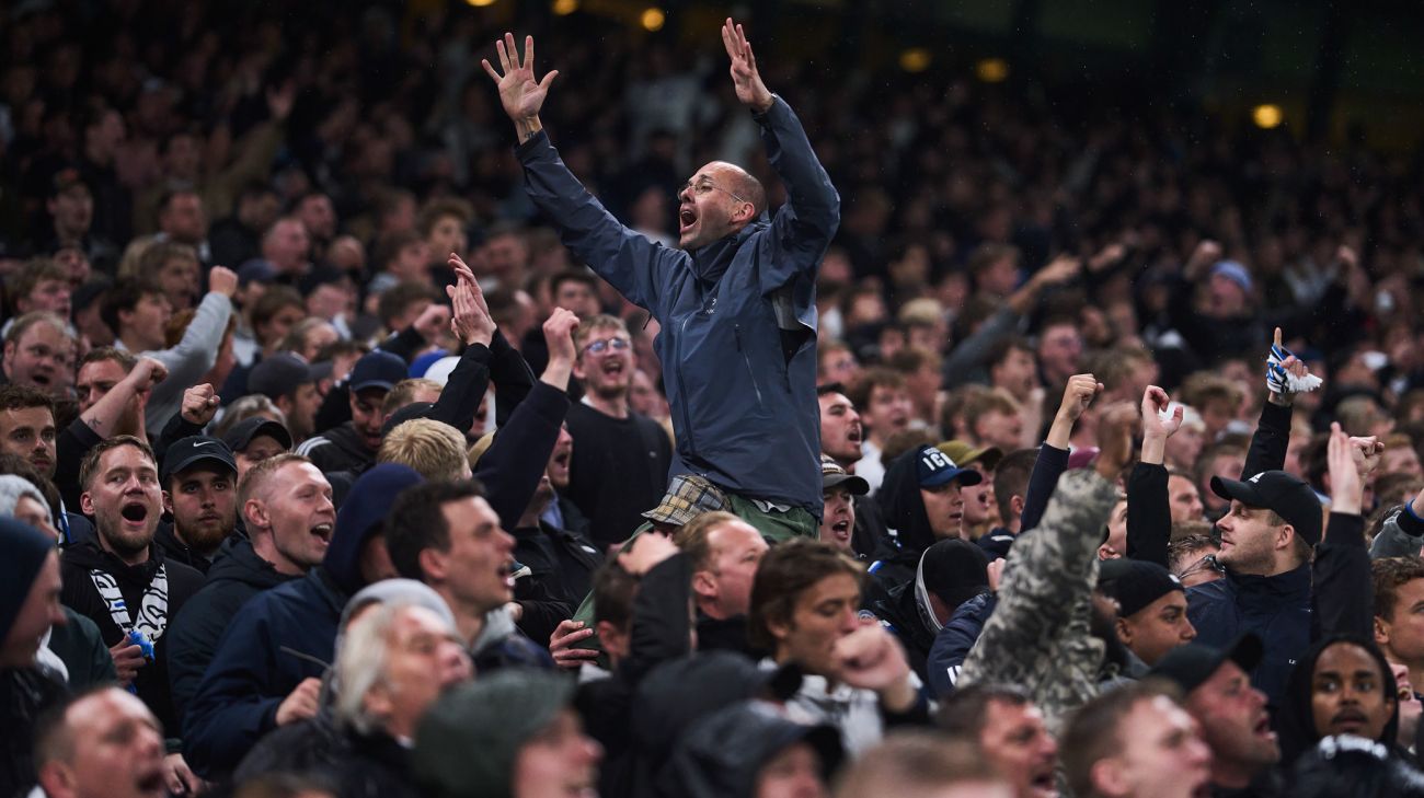 FCK-fans i Parken