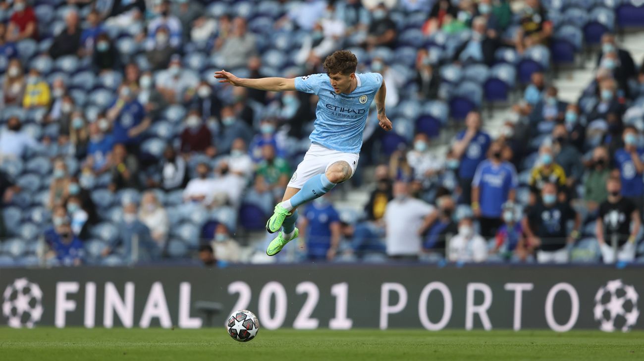 John Stones i Champions League-finalen i 2021