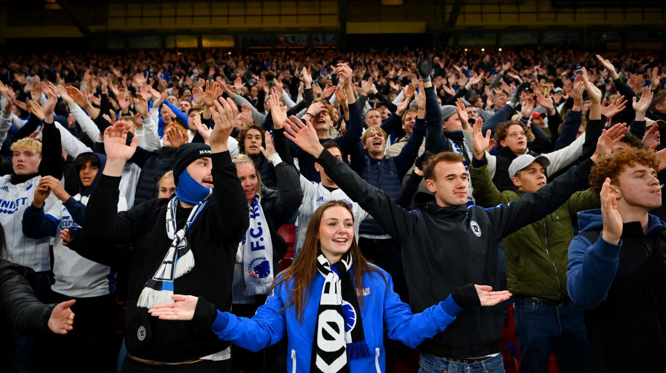 FCK-fans i Parken