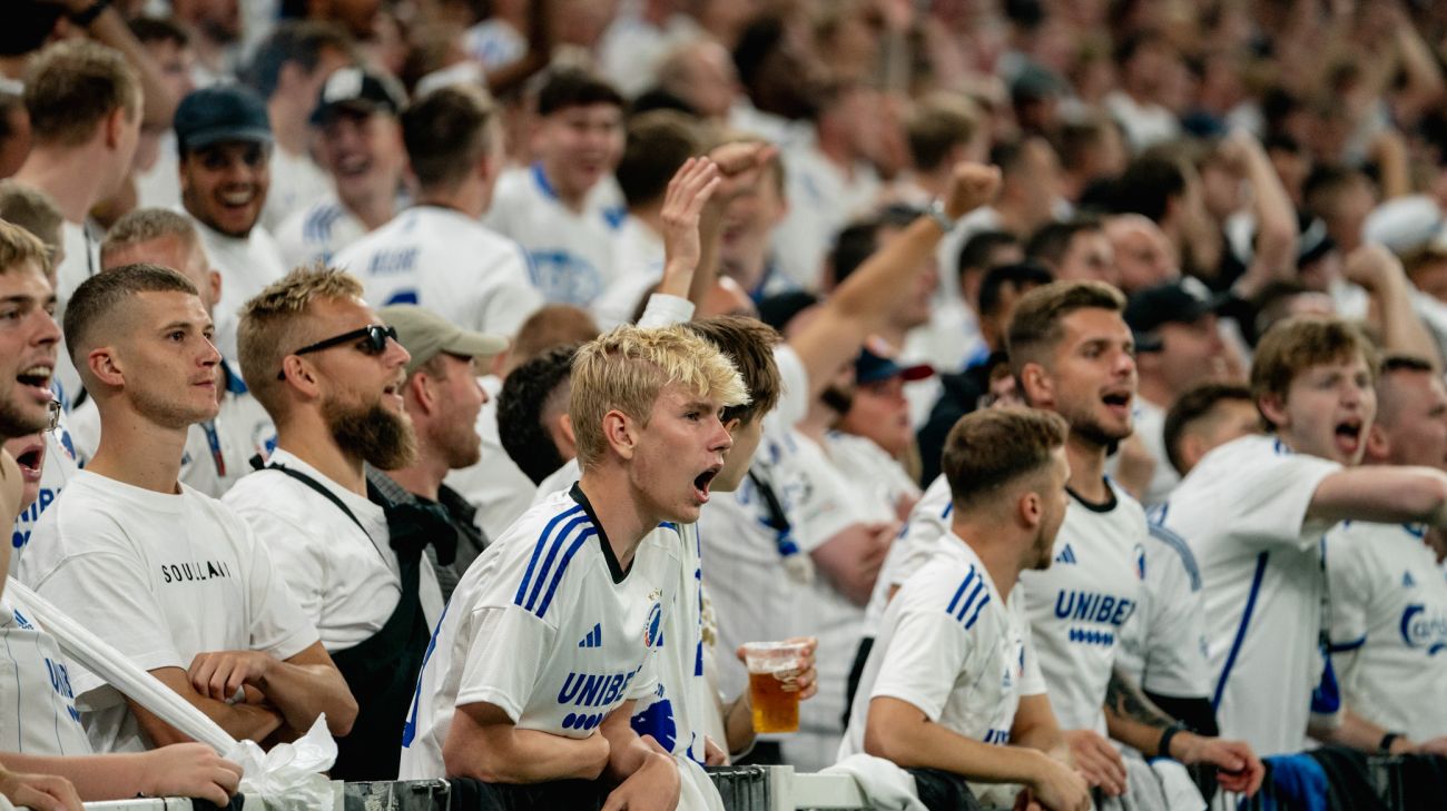 FCK-fans i Parken