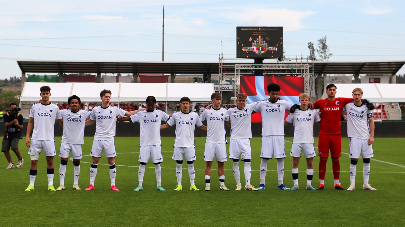 Holdfoto før semifinalen i Marokko