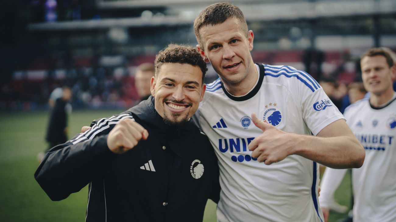 Jordan Larsson og Denis Vavro