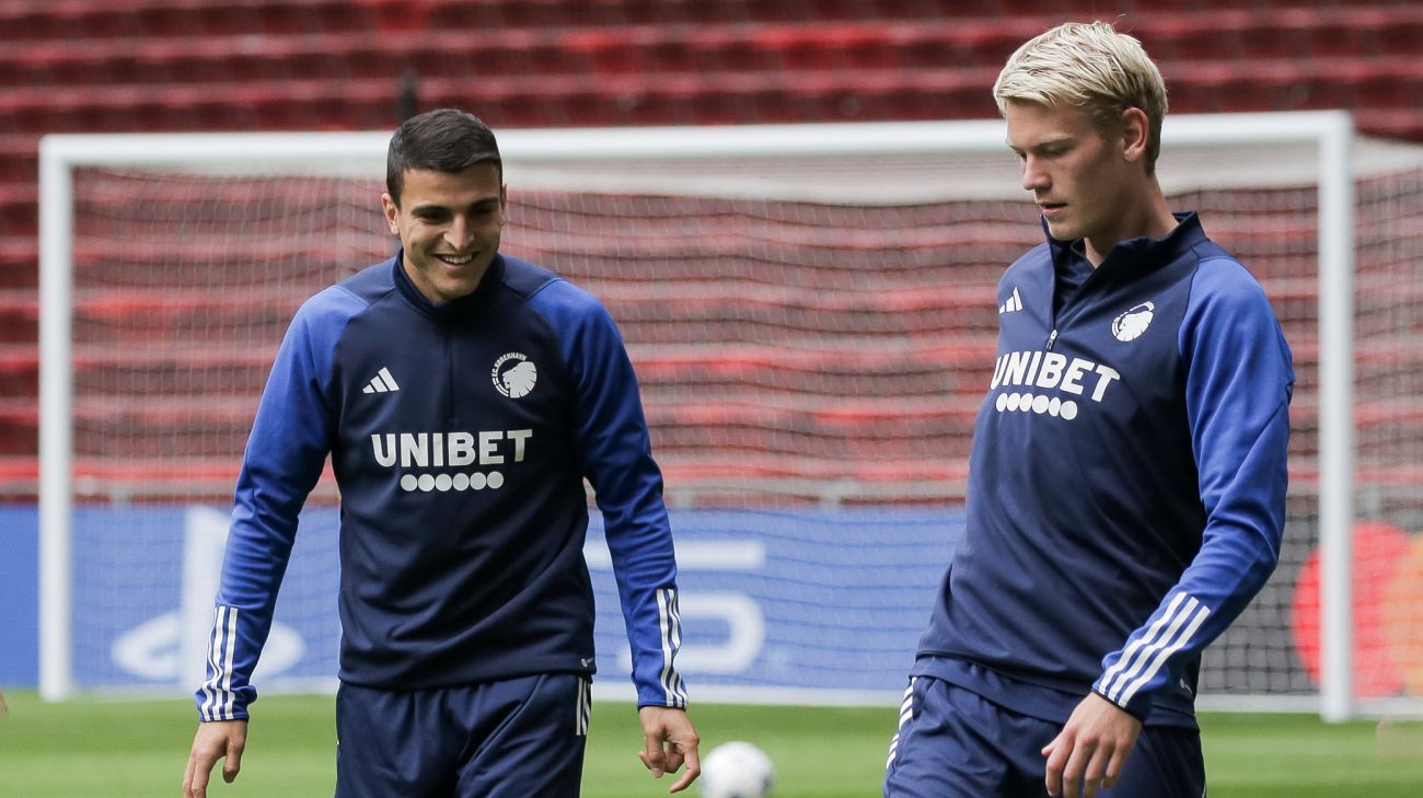 Mohamed Elyounoussi og Orri Óskarsson