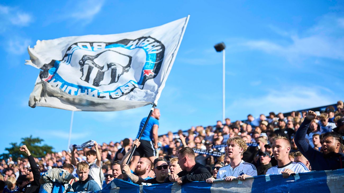 FCK-fans i Lyngby